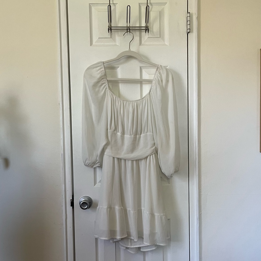 White Mini Dress